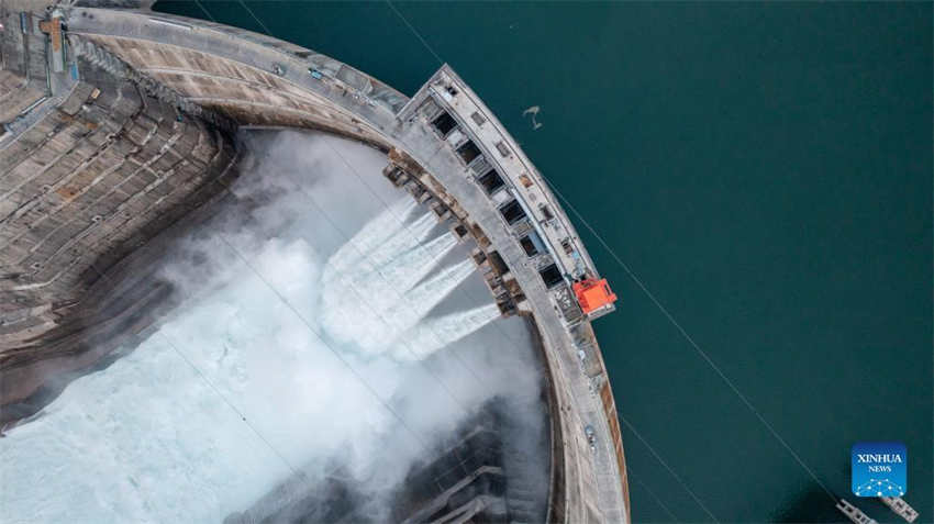 Nova unidade produ??o energética inicia opera??o na usina hidrelétrica de Baihetan