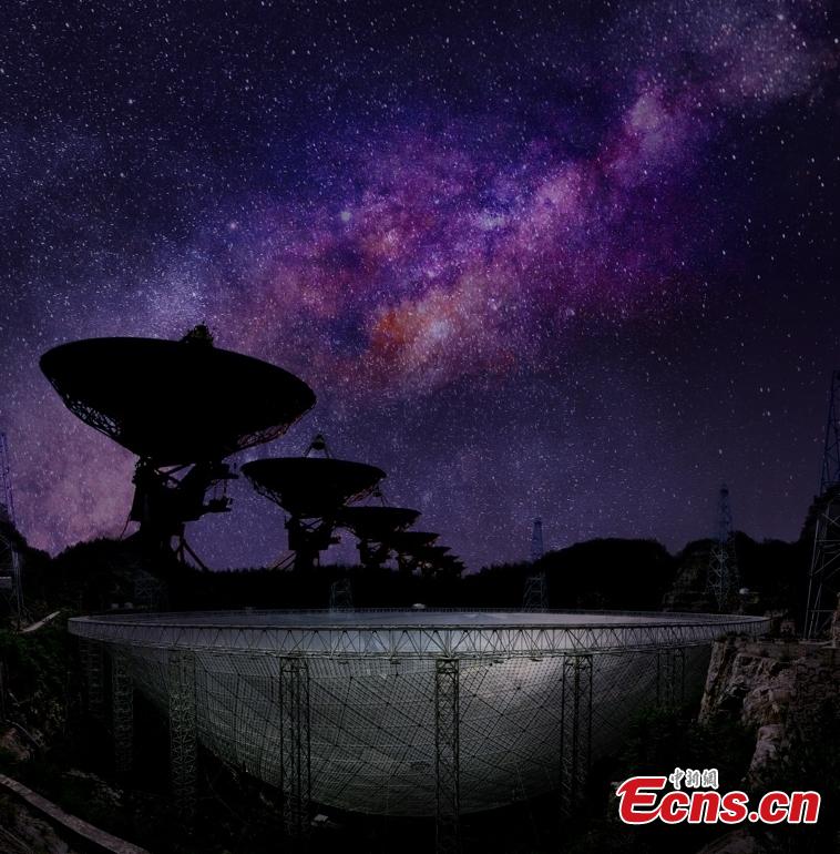 Telescópio FAST deteta primeira explos?o rápida de rádio e repetitiva persistentemente ativa