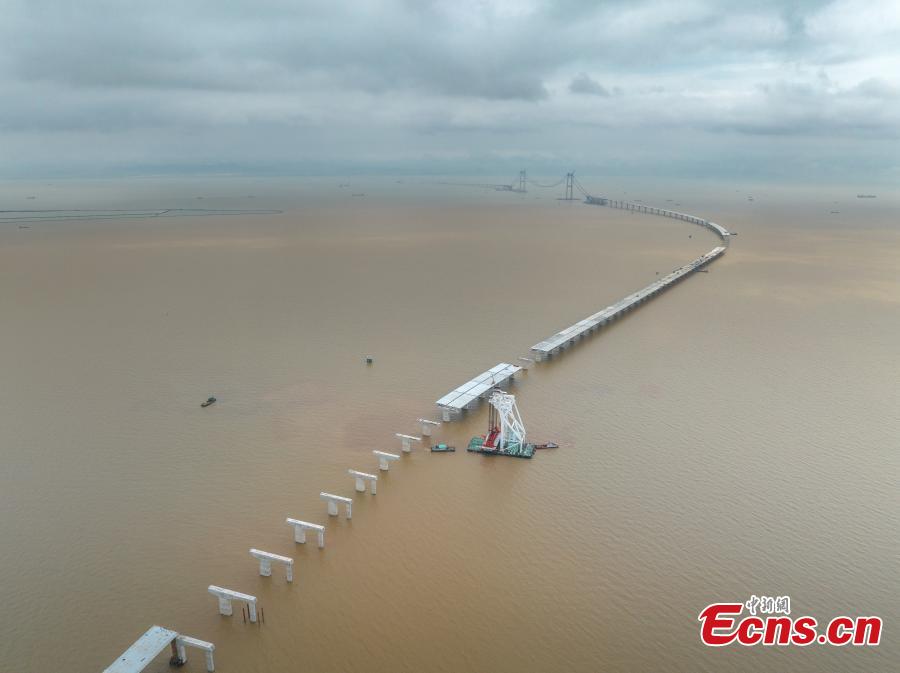 Constru??o de megaprojeto na Grande área da Baía está em andamento