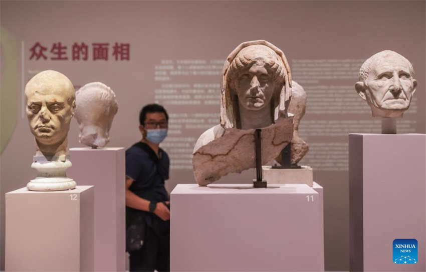 Exposi??o sobre Roma antiga realizada em Beijing