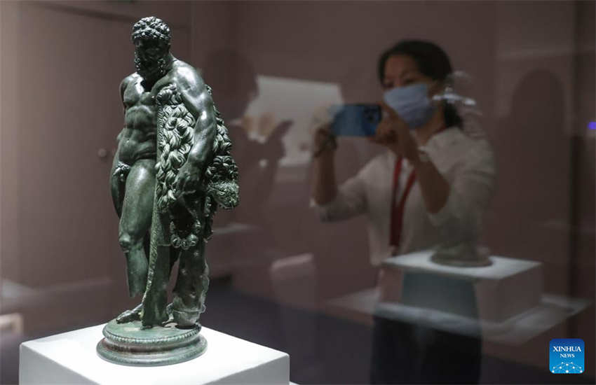 Exposi??o sobre Roma antiga realizada em Beijing