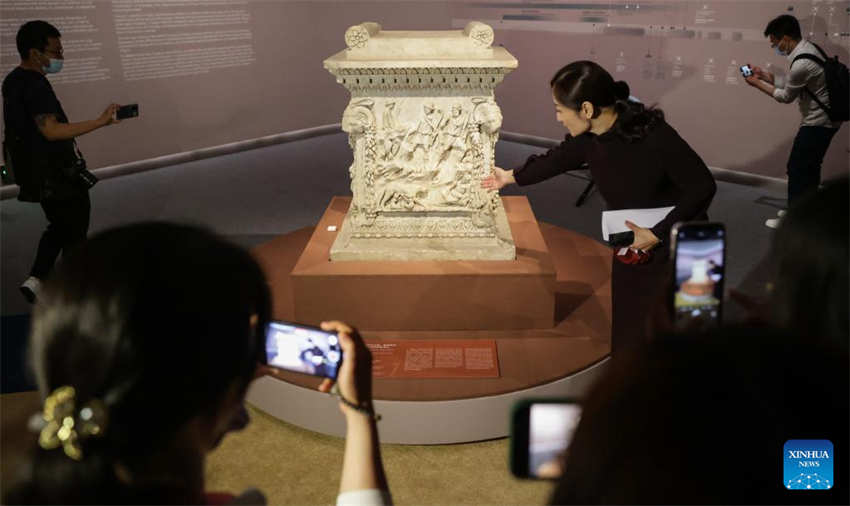 Exposi??o sobre Roma antiga realizada em Beijing