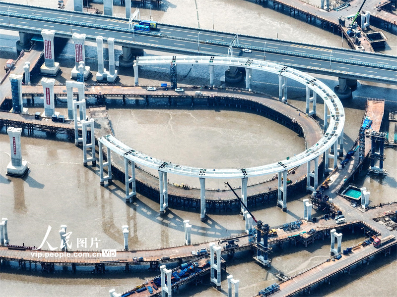 Maior viaduto marítimo da ásia está em constru??o no leste da China