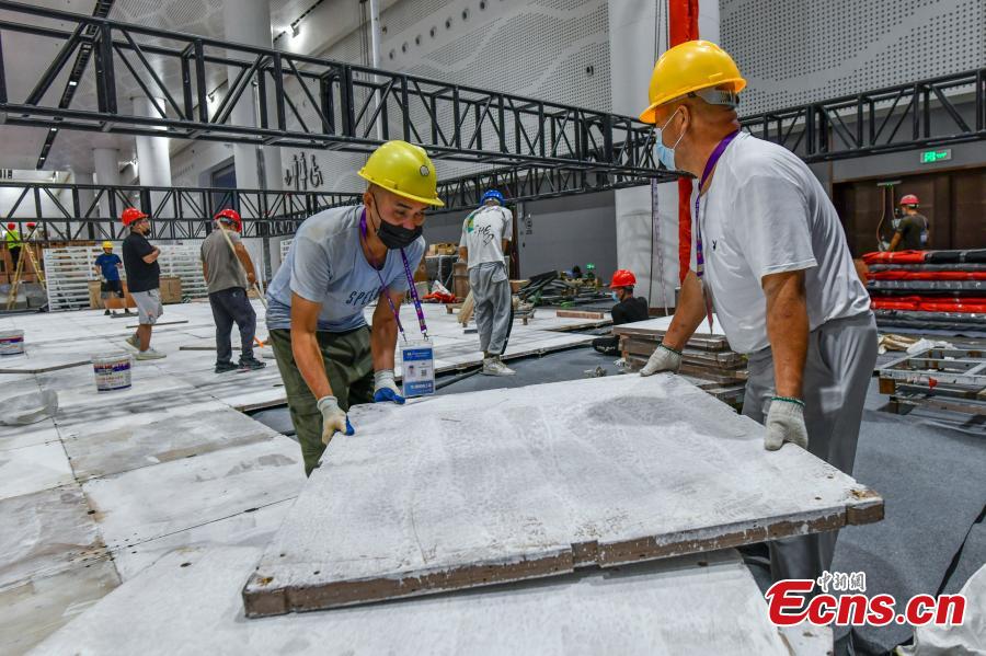 Hainan se prepara para 2a Exposi??o Internacional de Produtos de Consumo da China