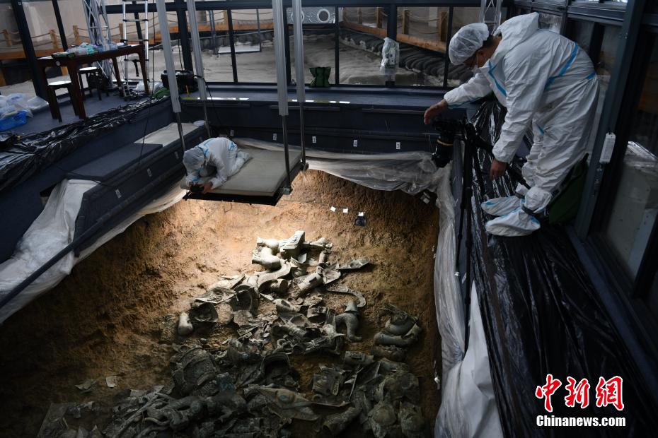 Escava??o arqueológica no po?o de sacrifício de Sanxingdui está prestes a ser concluída