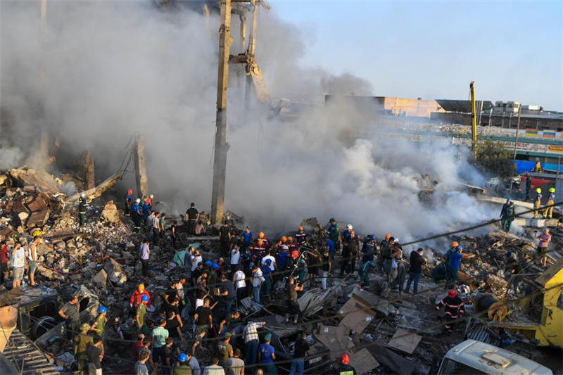 Explos?o no centro comercial armênio causa 1 morte