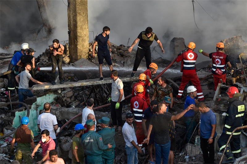 Explos?o no centro comercial armênio causa 1 morte