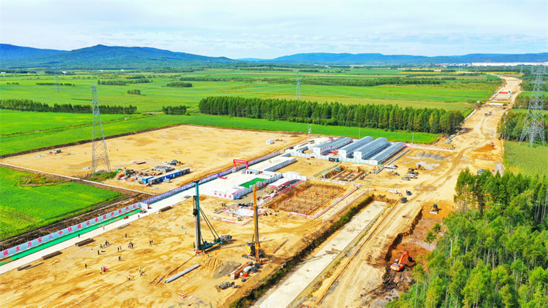 China inicia constru??o da esta??o ferroviária de alta velocidade mais setentrional do país