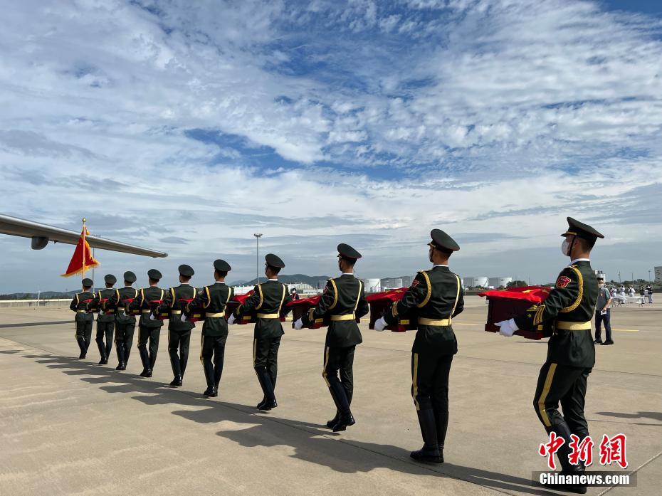 Nono lote de restos mortais de soldados chineses na Guerra da Coreia s?o devolvidos à China