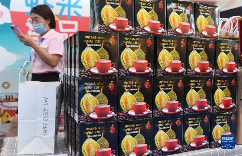 Especialidades da ASEAN vendidas na 19a China-ASEAN Expo