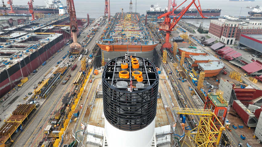 Shanghai: inicia constru??o do primeiro grande navio de cruzeiro doméstico