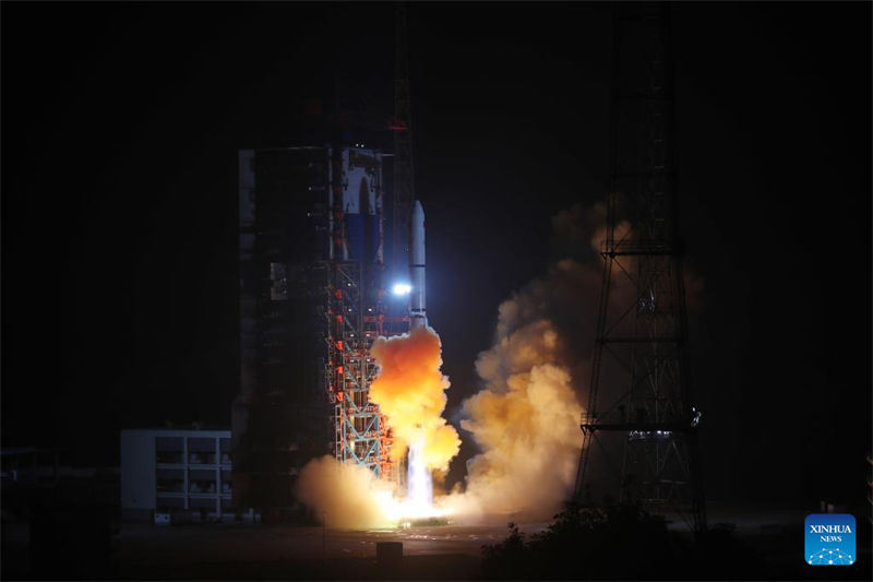 China lan?a novo satélite de sensoriamento remoto com sucesso