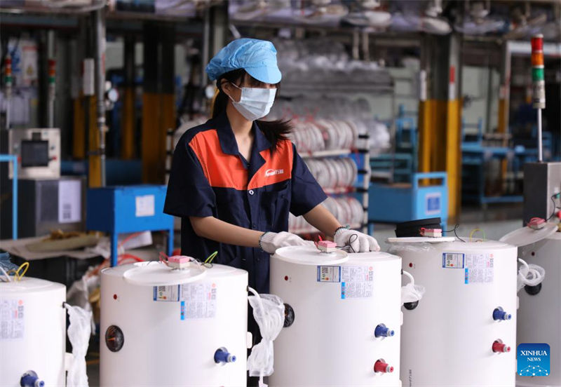China: exporta??o de equipamentos de aquecimento para UE registra rápido crescimento no sul da China
