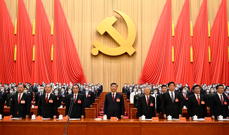 (Congresso do PCCh) Partido Comunista da China inaugura o 20o Congresso Nacional