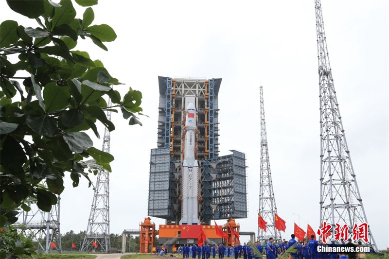 China fará lan?amento do cargueiro espacial Tianzhou-5