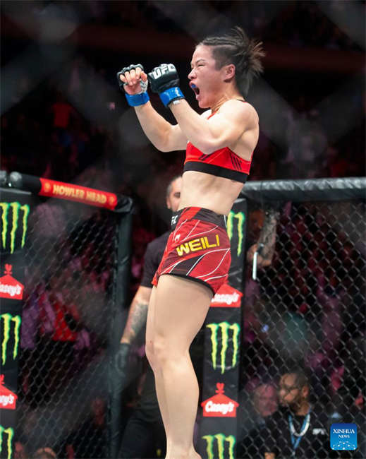 Zhang Weili reconquista cintur?o no UFC 281