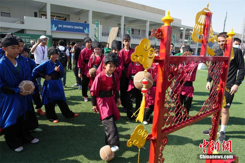 Evento de intercambio juvenil China-Catar de Cuju é realizado em Doha