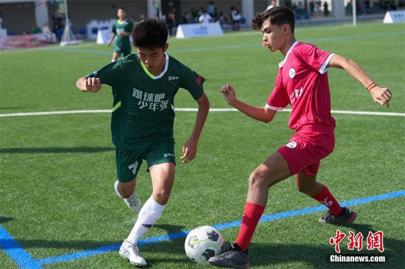 Evento de intercambio juvenil China-Catar de Cuju é realizado em Doha