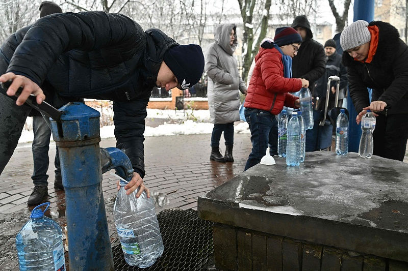 Ucrania: Kiev fica sem luz e água após ataques