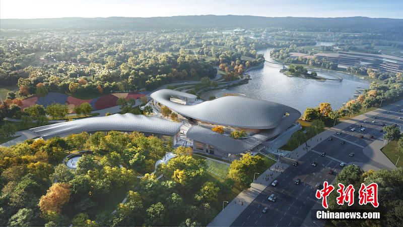 Lan?ado projeto do pavilh?o principal da Exposi??o Mundial de Horticultura de Chengdu 2024