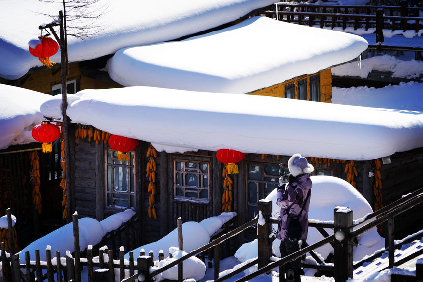 Heilongjiang: vila da neve é oficialmente inaugurada