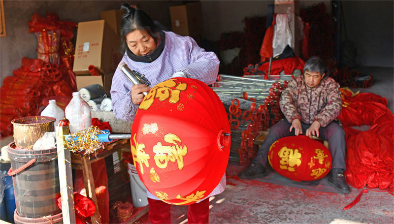 Shanxi intensifica produ??o de lanternas para receber festivais