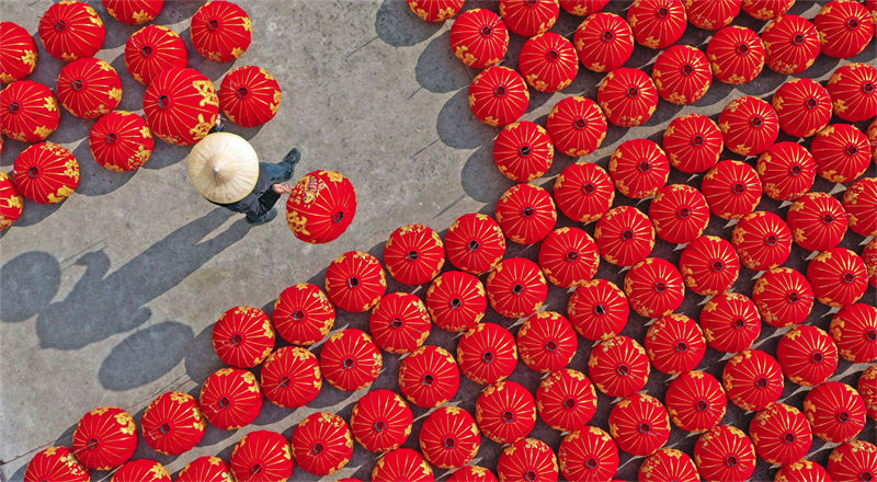 Shanxi intensifica produ??o de lanternas para receber festivais