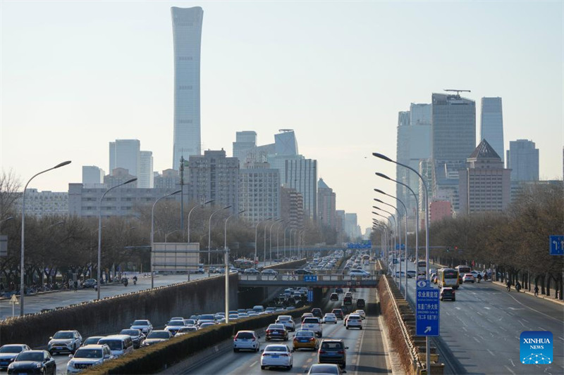 Beijing vê pico na manh? do primeiro dia útil de 2023
