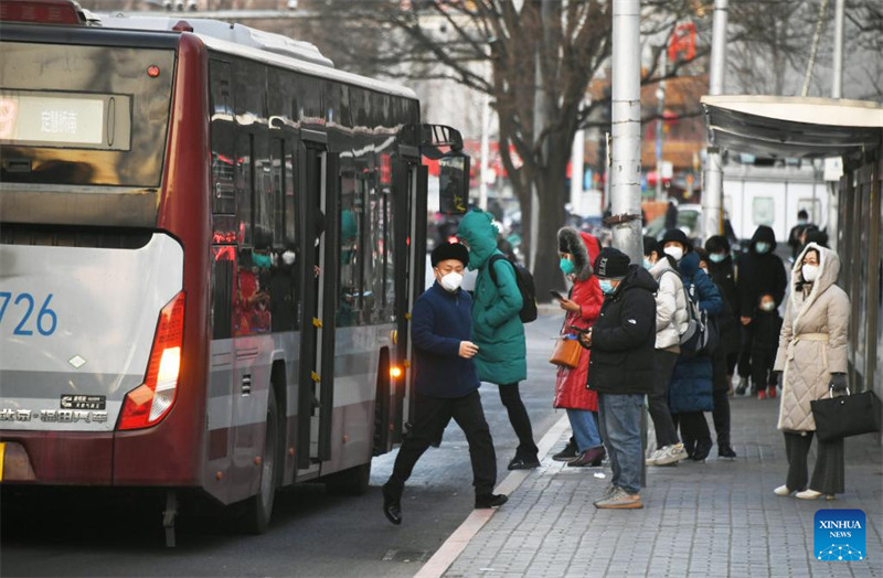 Beijing vê pico na manh? do primeiro dia útil de 2023