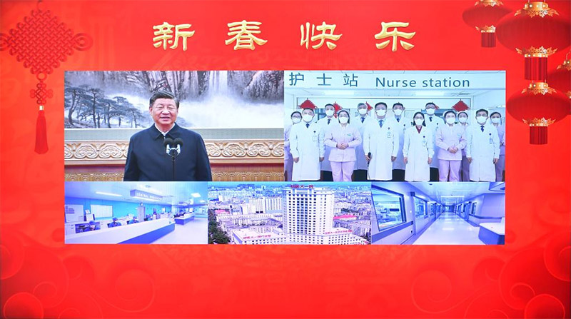 Xi Jinping estende sauda??es da Festa da Primavera ao povo chinês