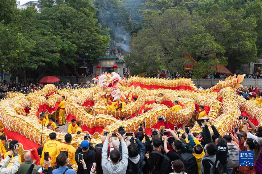 Macau retoma agita??o e azáfama durante a Festa da Primavera