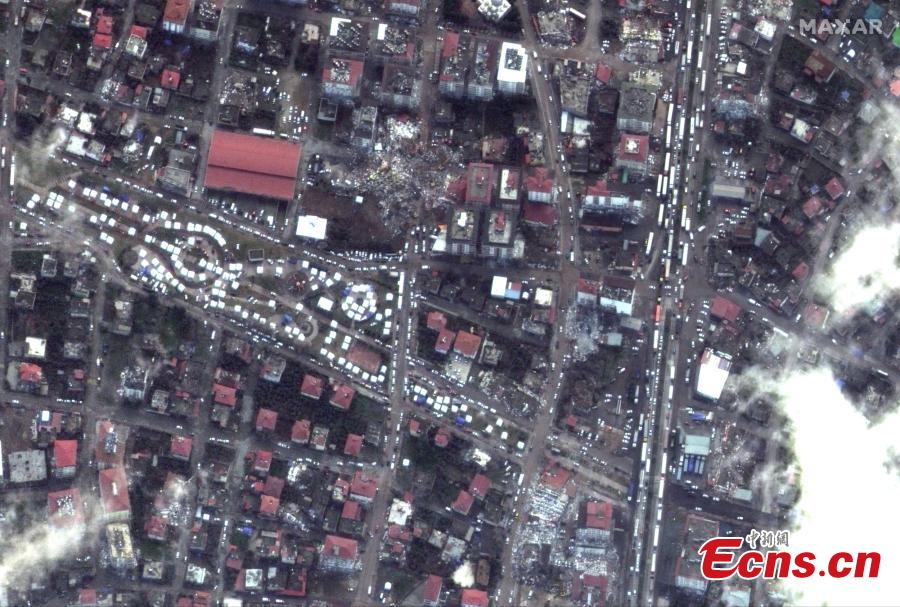 Turquia: imagens de satélite mostram destrui??o chocante causada pelos terremotos