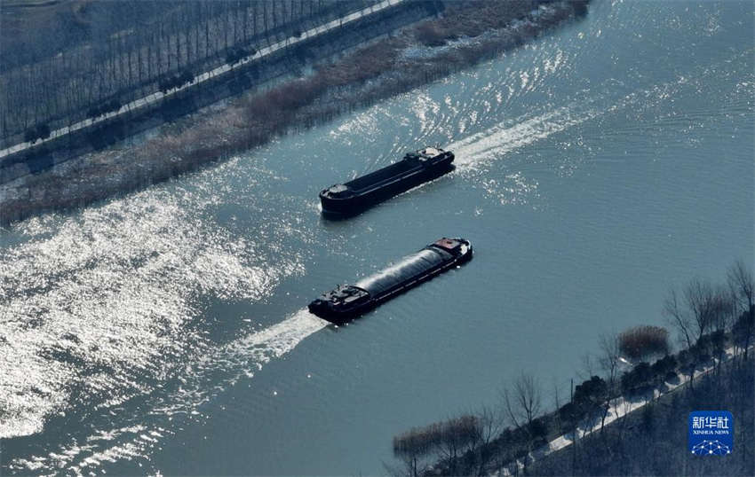 Galeria: cena movimentada do Grande Canal de Beijing-Hangzhou
