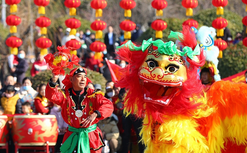 Cultura e tradi??es do Festival Longtaitou da China
