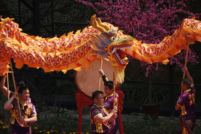 Cultura e tradi??es do Festival Longtaitou da China