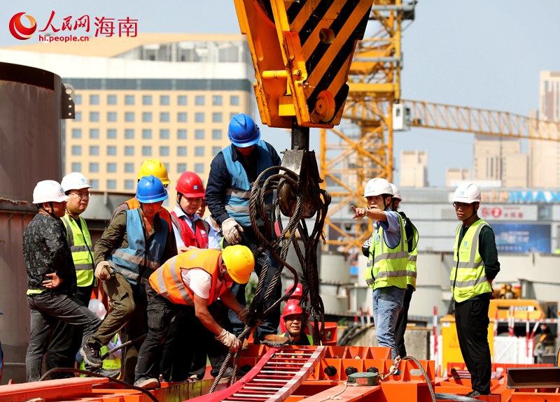 Plataforma inteligente de constru??o ajudará a erigir arranha-céuis em Hainan