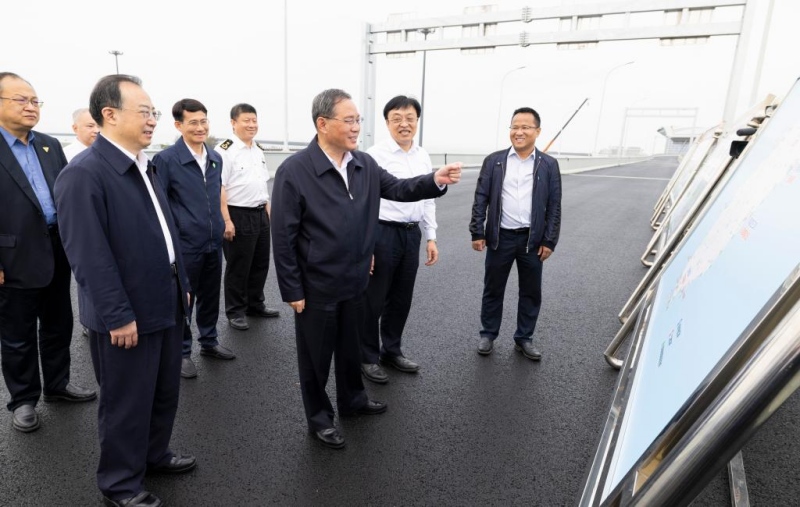 Premiê chinês pede constru??o de alta qualidade do Porto de Livre Comércio de Hainan