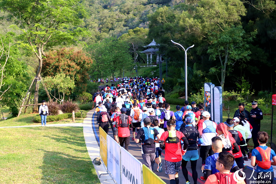 Campeonatos de Cross-Country AMOY50 de Xiamen s?o realizados na China