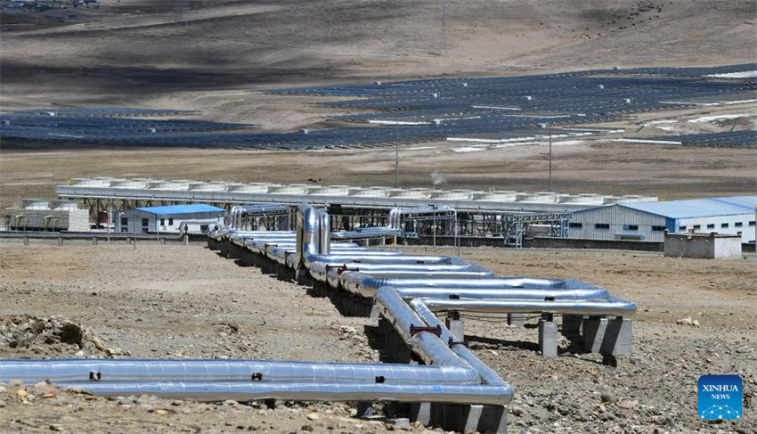 Esta??o de energia geotérmica de maior altitude da China melhora capacidade de gera??o de eletricidade