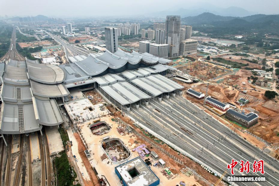 Galeria: trem de alta velocidade Fuzhou-Xiamen-Zhangzhou está em constru??o