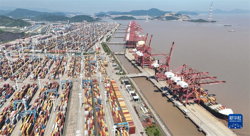 Porto de Zhoushan registra recupera??o consistente de atividade