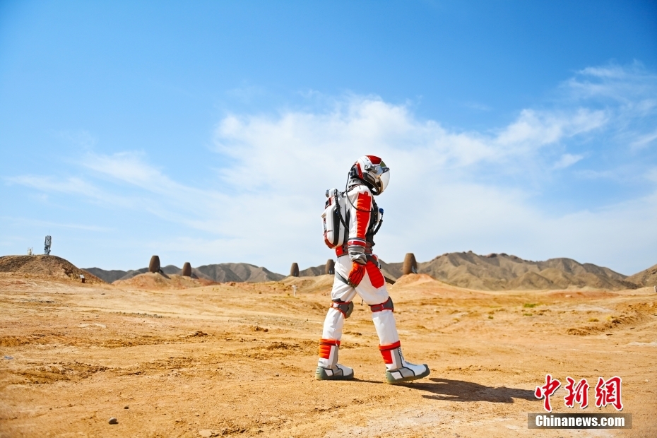 Gansu: noroeste da China realiza treinamento de simula??o de sobrevivência de Marte