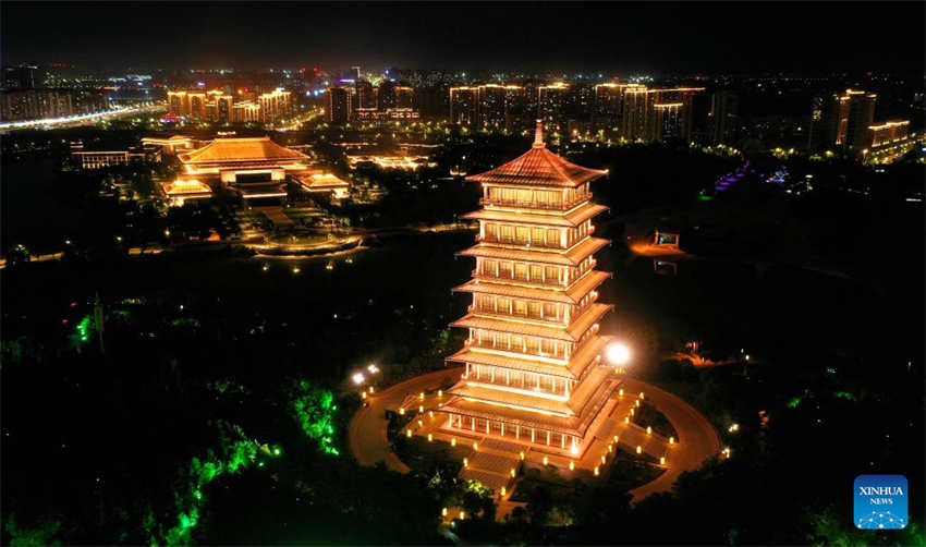 Galeria: cenário entorno do rio Bahe em Xi'an