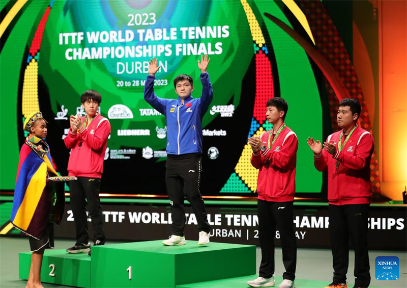 WTTC: Sun Yingsha e Fan Zhendong campe?es mundiais de tênis de mesa