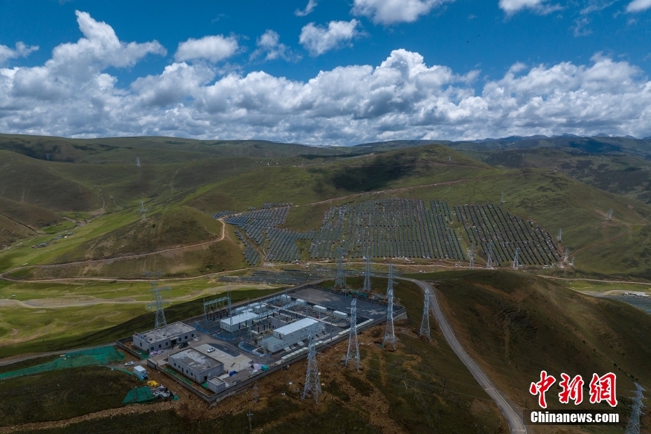 China: maior esta??o híbrida de energia solar e hídrica do mundo colocada em opera??o em Sichuan