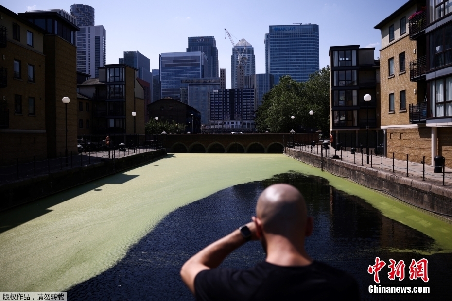 Reino Unido: partes do rio Tamisa em Londres ficam 