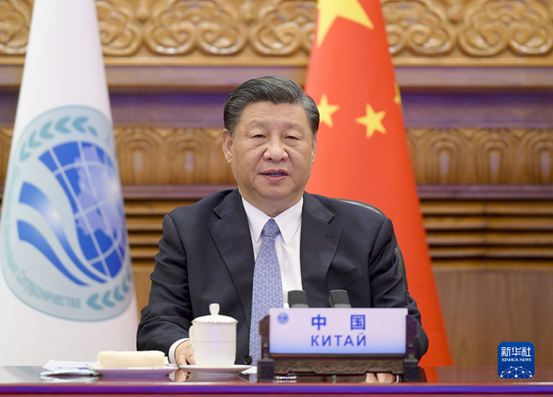 OCS mostra vigor e vitalidade, diz Xi Jinping