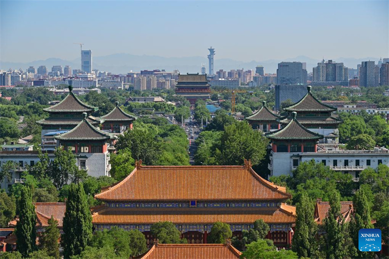 Galeria: edifícios antigos ao longo do Eixo Central de Beijing