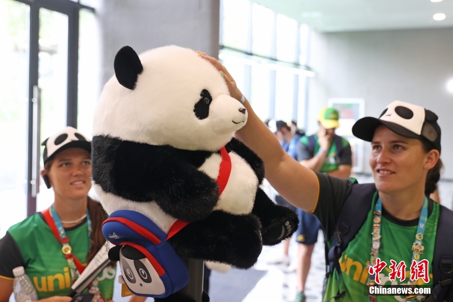 Universíade de Chengdu: produtos culturais e criativos com elementos de panda s?o destaque