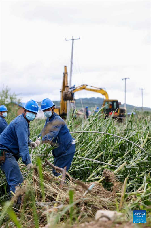 Governo local de Shulan mobiliza esfor?os de resgate após chuvas torrenciais